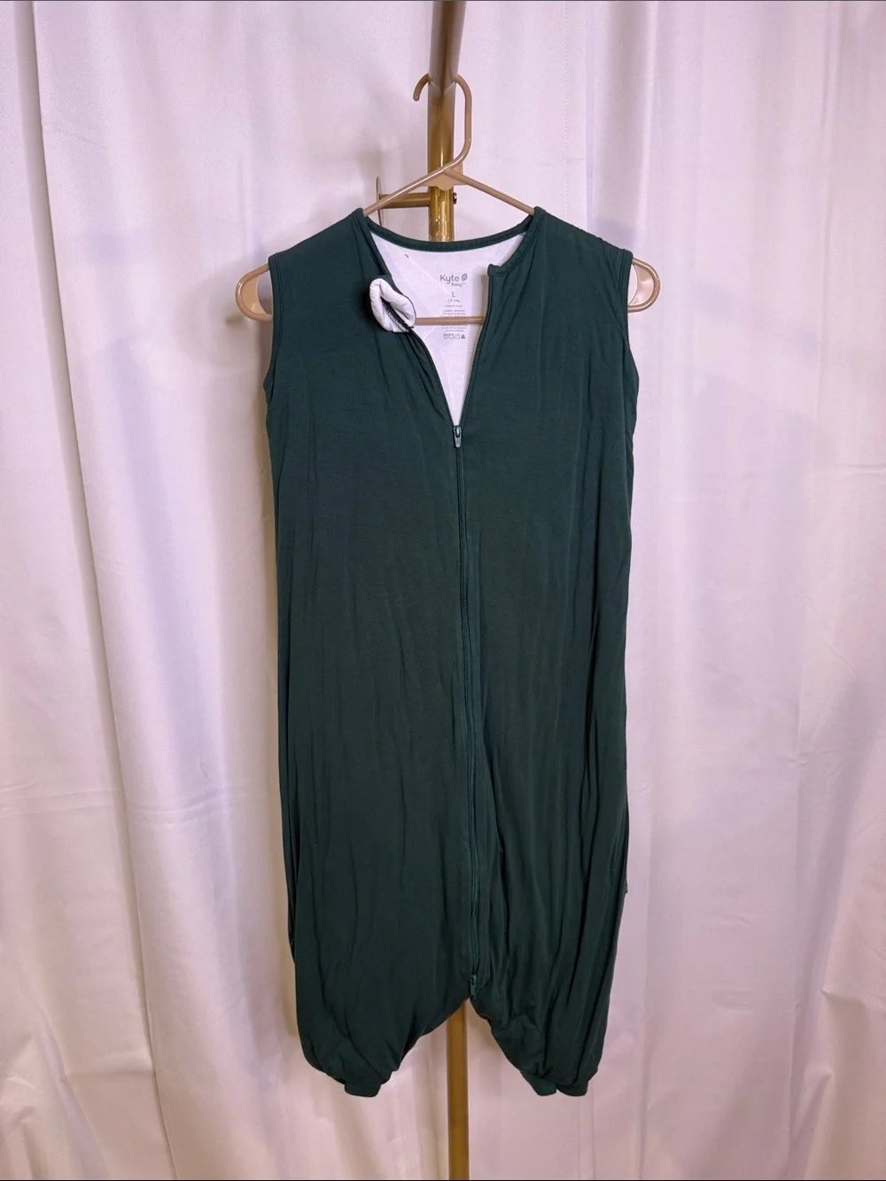 Kyte Baby L 1.0 TOG Sleep Bag Walker Forest Green Bamboo Sleep Sack